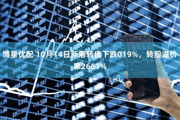 博星优配 10月14日新港转债下跌019%，转股溢价率2661%